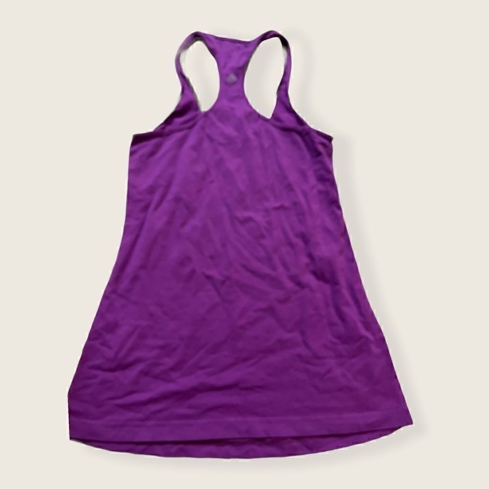 Size 4 Purple Violet Lululemon CRB Racerback - Picture 3 of 4